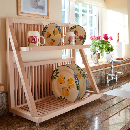 Featured image of post Wooden Plate Rack For Kitchen - Here is a rack that could.