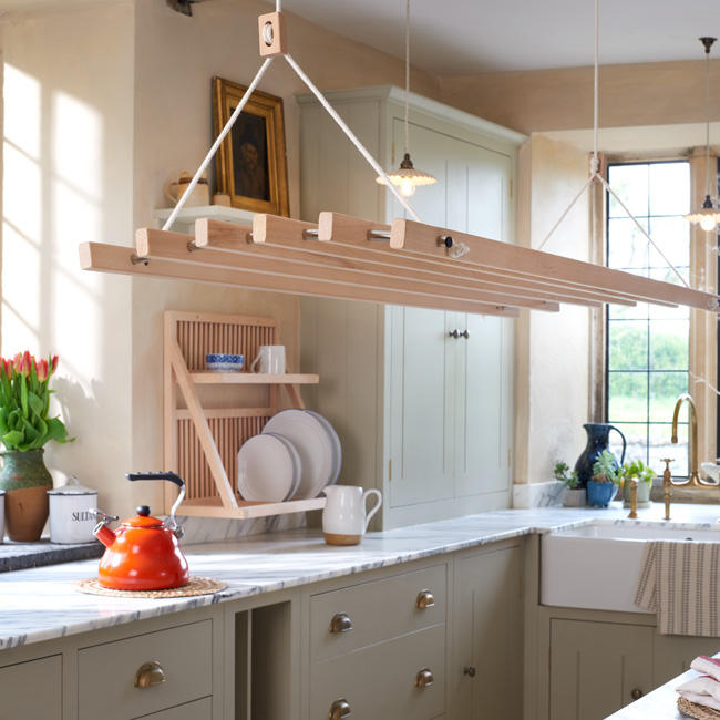 St Erth clothes airer modern style with a nautical twist